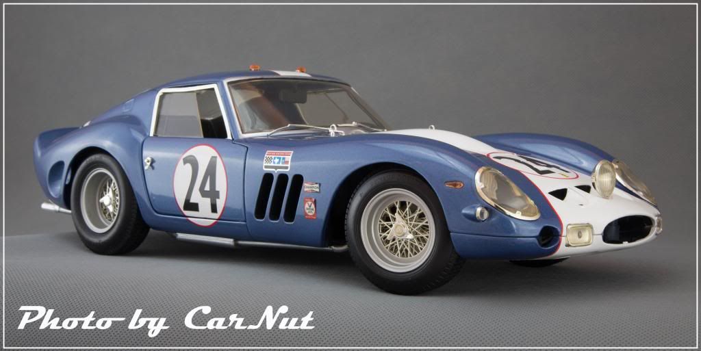 1/12 Revell Ferrari 250 GTO racing livery, photoshare by CarNut