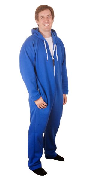 Blue Sweatshirt Onesie Pajama