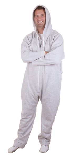 Gray Sweatshirt Onesie