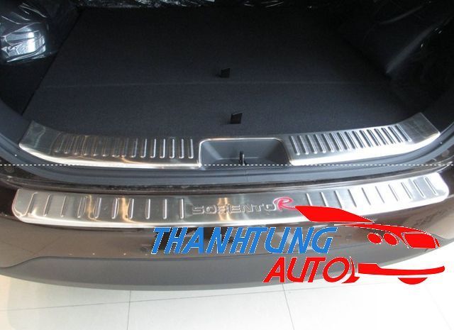 Nẹp chống xước cốp cho xe Kia Sorento 2014, Ốp chống xước cốp phía trong cho xe