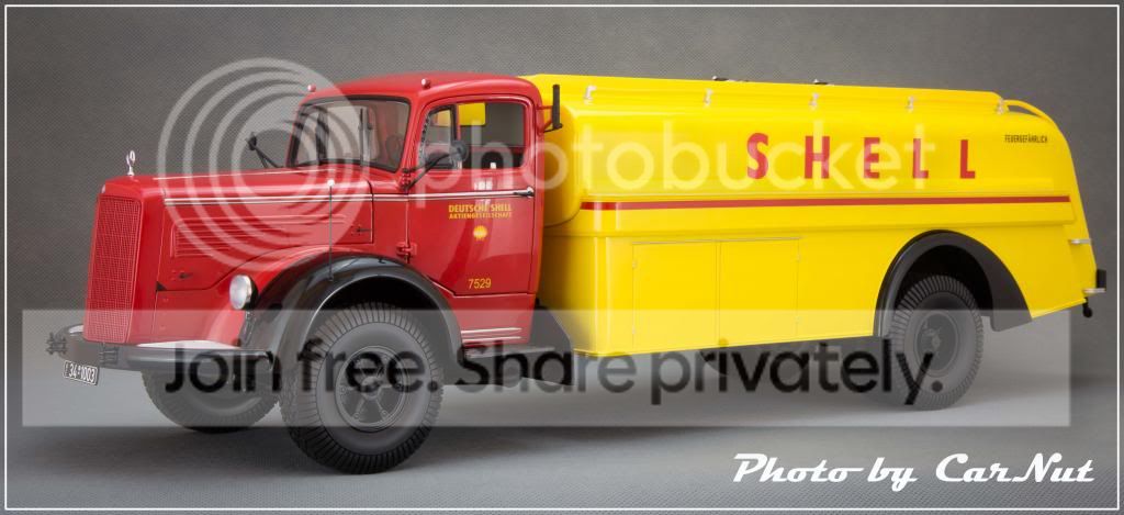 1/18 Minichamps Merc L 6600 SHELL Tankwagen, photo share by CarNut ...
