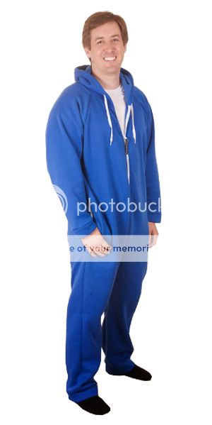 Blue Sweatshirt Onesie Pajama